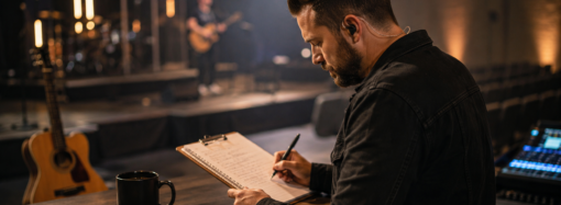 Cómo preparar un setlist con intención espiritual