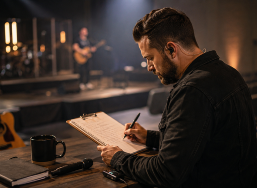 Cómo preparar un setlist con intención espiritual