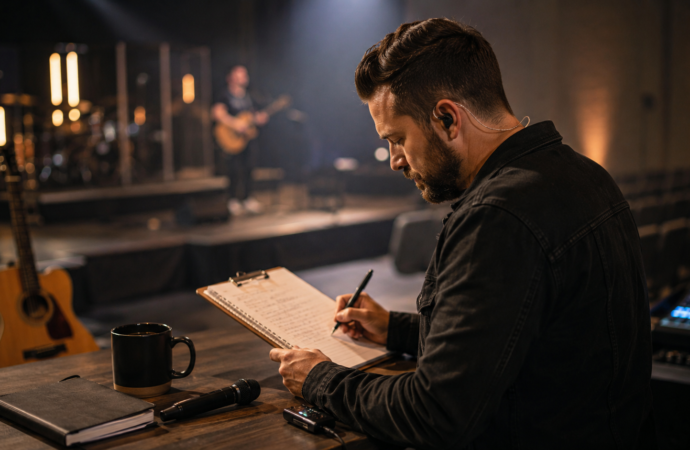 Cómo preparar un setlist con intención espiritual